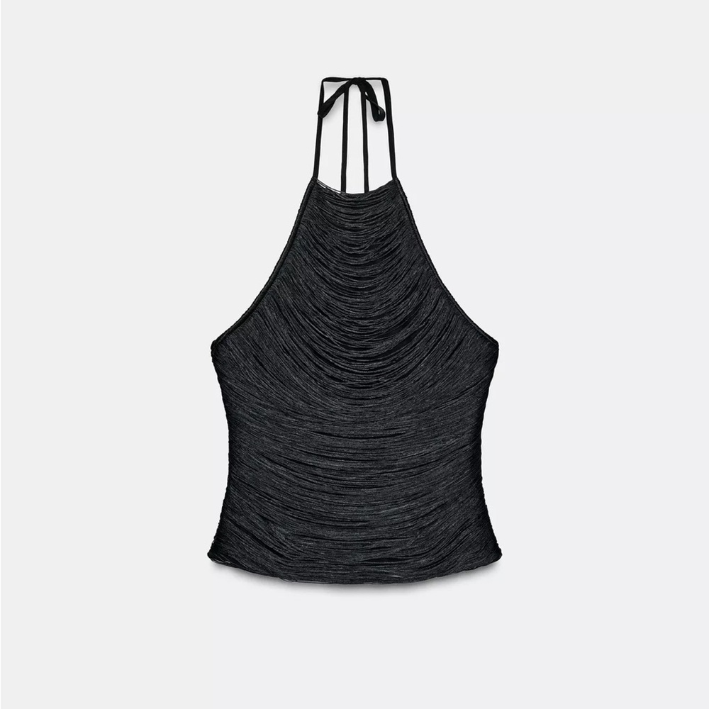 🚫 SOLD 🚫 Zara Charcoal Halter Camisole
